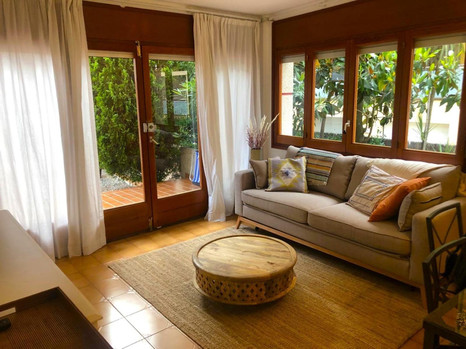 Apartamento con jardín Platja d'Aro Exterior foto