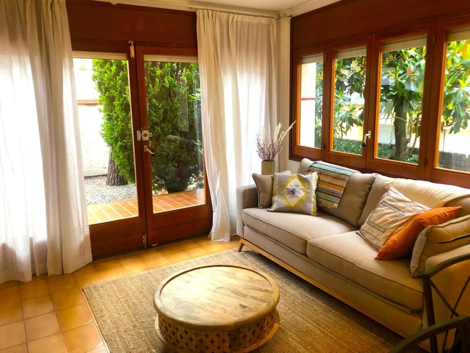 Apartamento con jardín Platja d'Aro Exterior foto